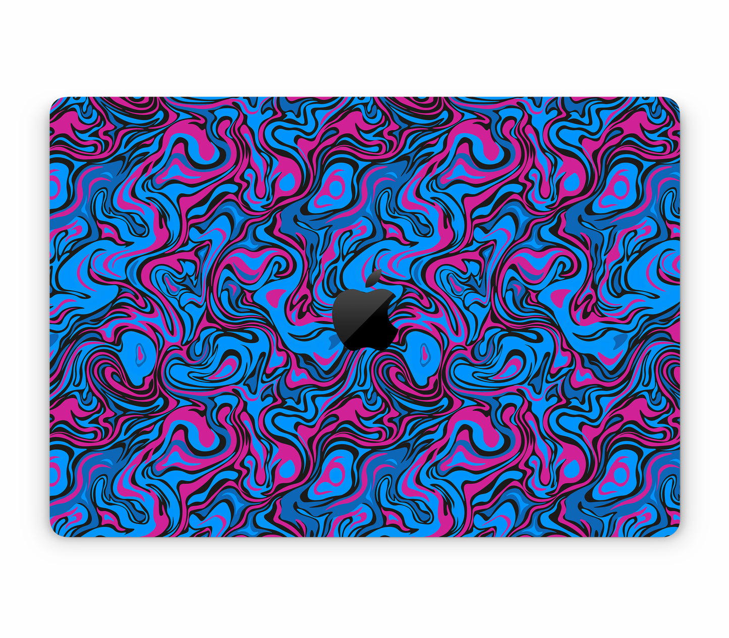 MacBook Pro 16" (2019, Touch Bar) skin, Brain Drain, top skin with logo cutout