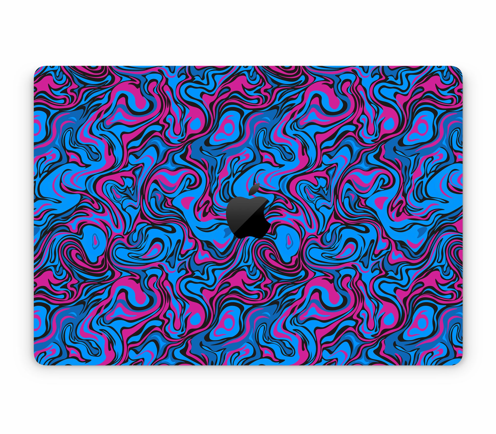 MacBook Pro 15" (2017, Touch Bar) skin, Brain Drain, top skin with logo cutout