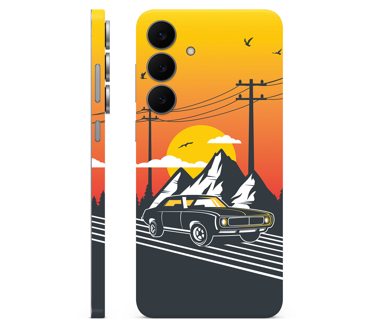 Galaxy S25 FE skin, Last Ride, full wrap skin