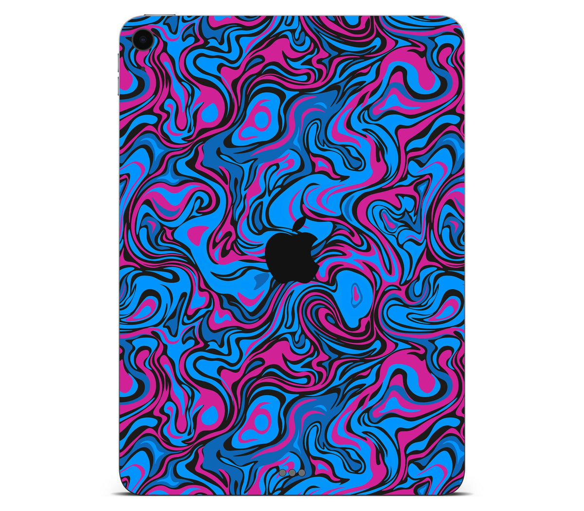 iPad Air 5 skin, Brain Drain, back skin with logo cutout