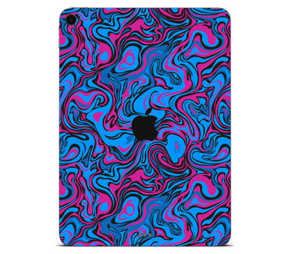 iPad Air 5 skin, Brain Drain, back skin with logo cutout