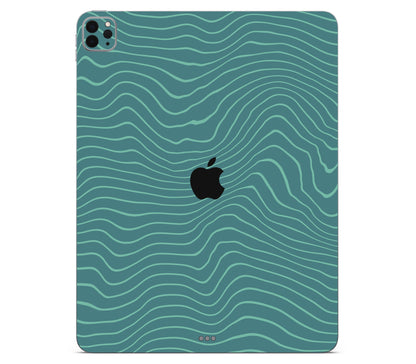 iPad Pro 11" (2020, Gen 2) skin, Tide, back skin with logo cutout