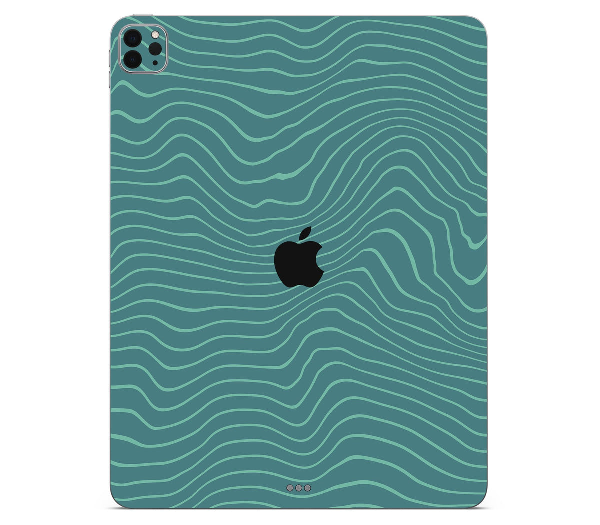iPad Pro 12.9" (2022, Gen 6) skin, Tide, back skin with logo cutout