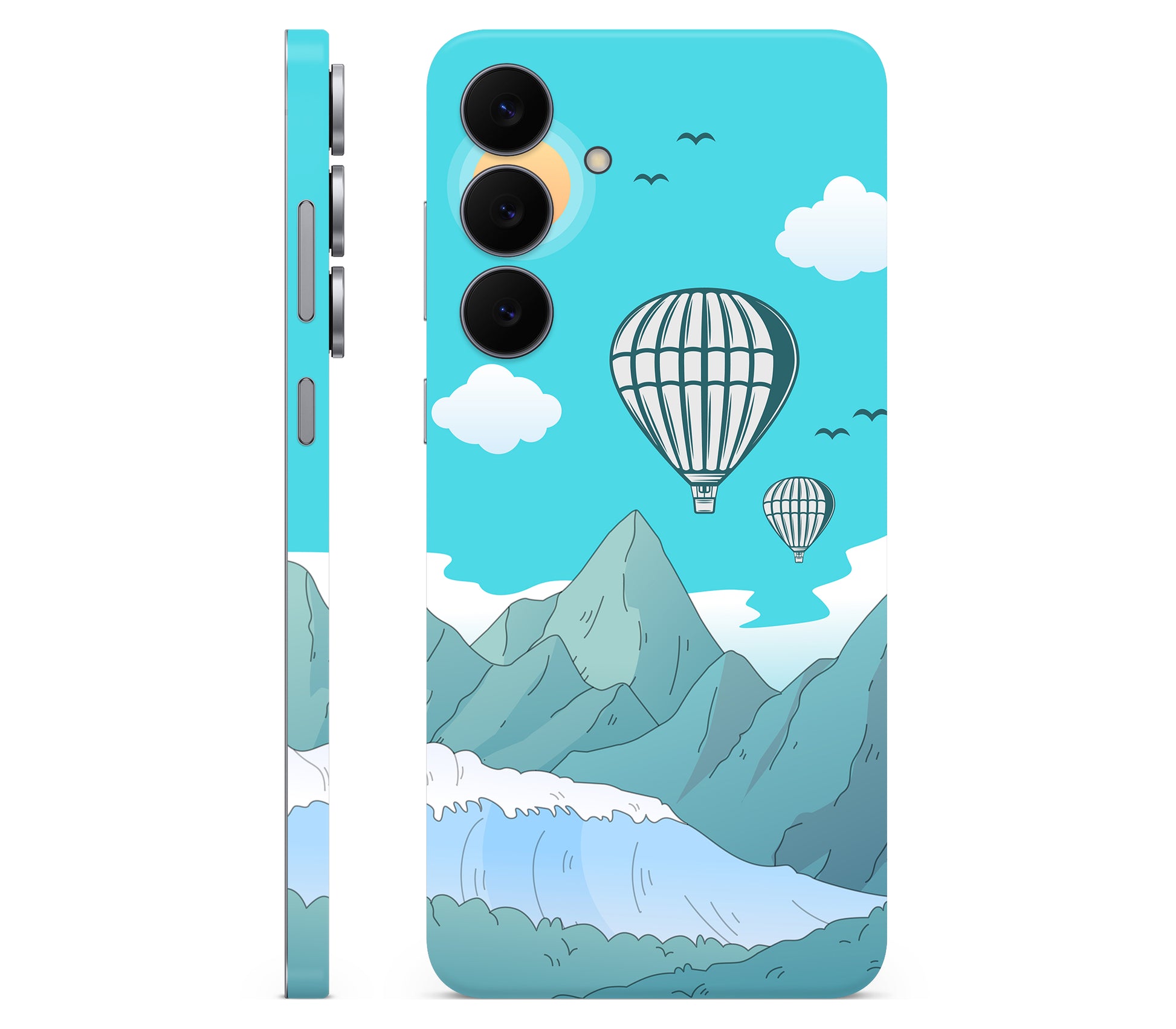 Galaxy S25 FE skin, Altitude Error, full wrap skin