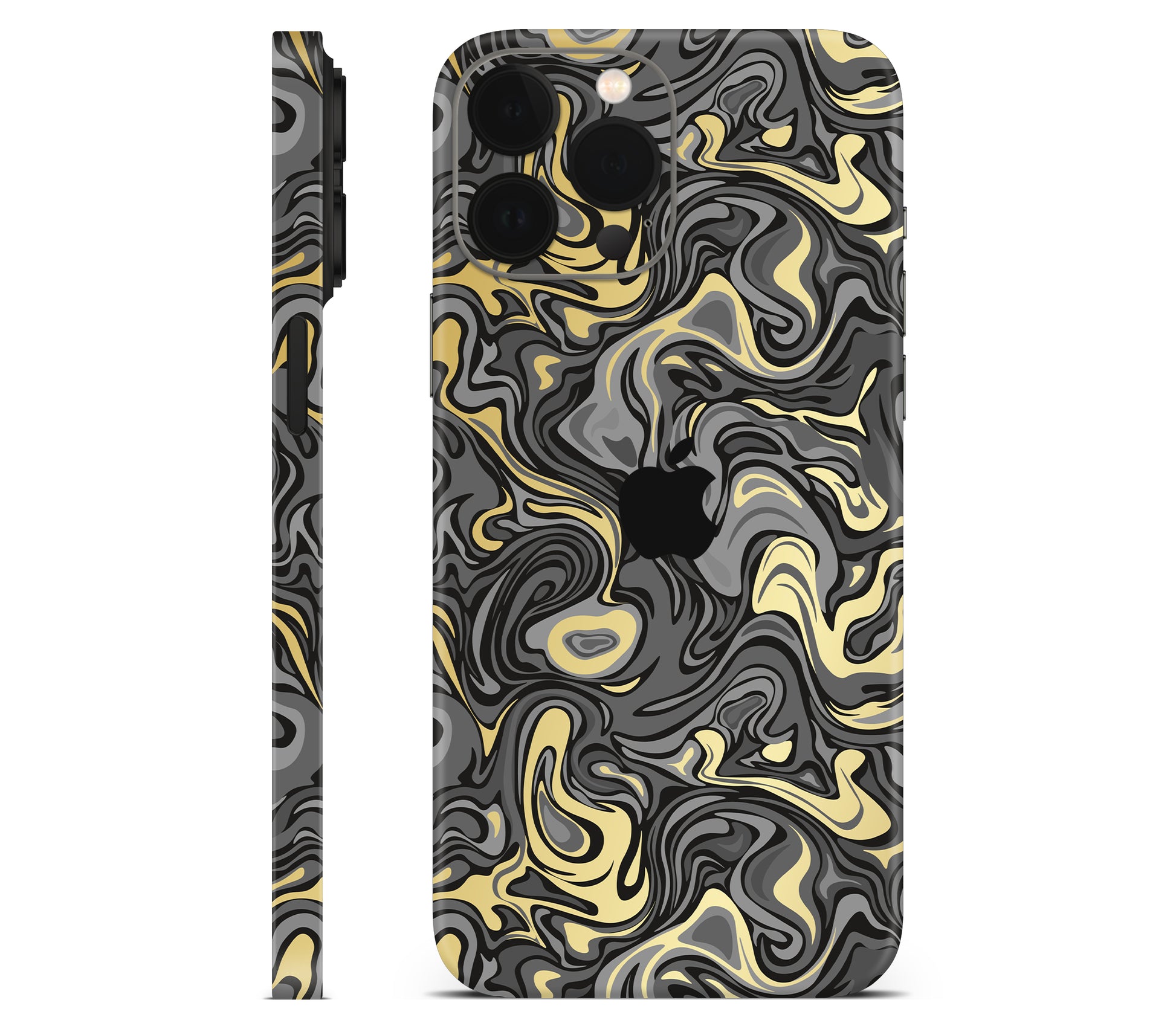 iPhone 13 Pro Max skin, Damnation, full wrap with logo cutout