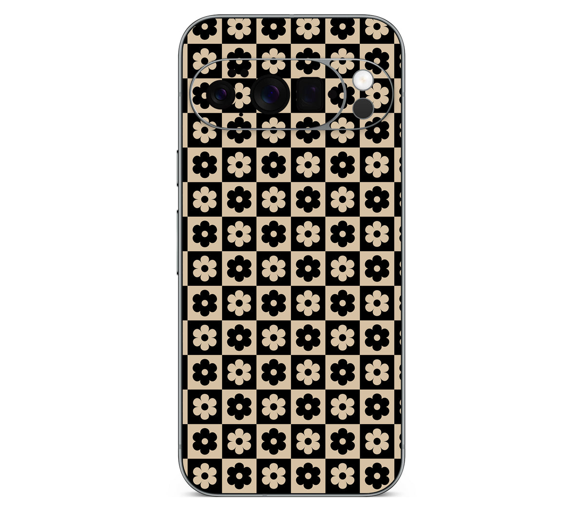 Google Pixel 11 Pro skin, Floral Grid, back skin