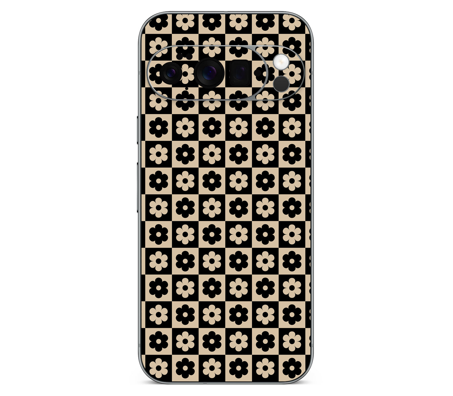 Google Pixel 11 Pro skin, Floral Grid, back skin