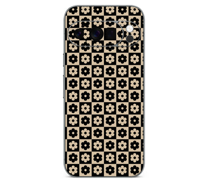 Google Pixel 11 Pro skin, Floral Grid, back skin