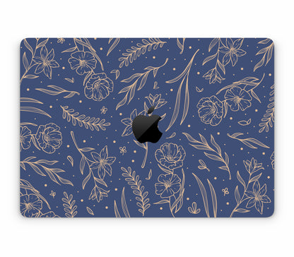 MacBook Air 13" (2020, M1) skin, Twilight, top skin with logo cutout