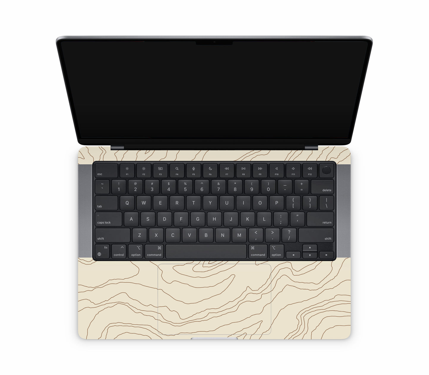 MacBook Pro 14" (2026, M5, M5 Pro, M5 Max) skin, Dune, inside skin