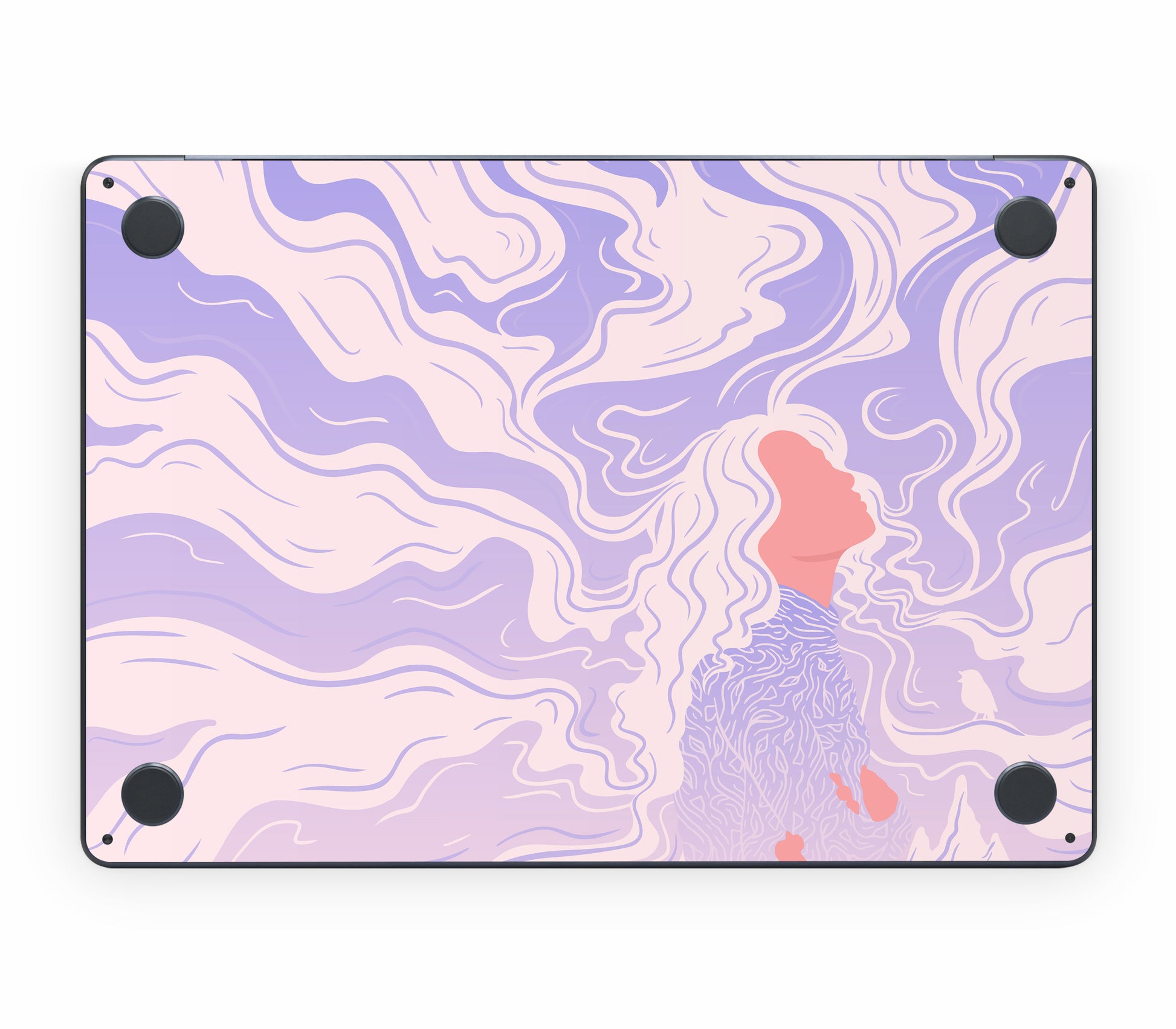 MacBook Air 15" (2025, M4) skin, Euphoria, bottom skin