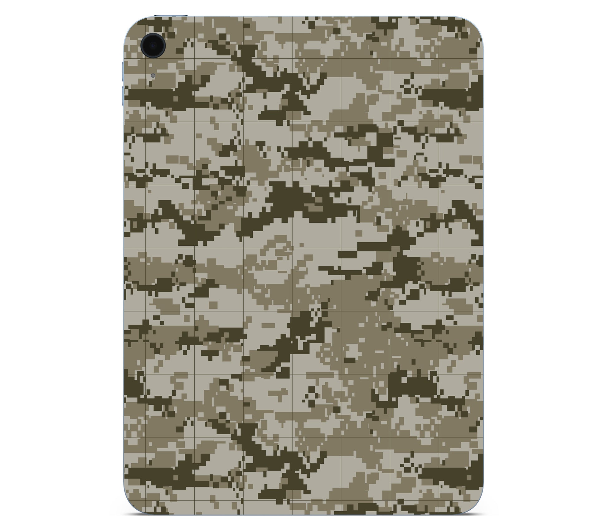 iPad 10.9" (2025, Gen 11) skin, Stealth Mode, back skin without logo cutout