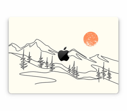 MacBook Air 15" (2023, M2) skin, Offline, top skin with logo cutout
