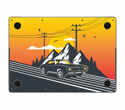 MacBook Pro 16" (2023, M3) skin, Last Ride, bottom skin