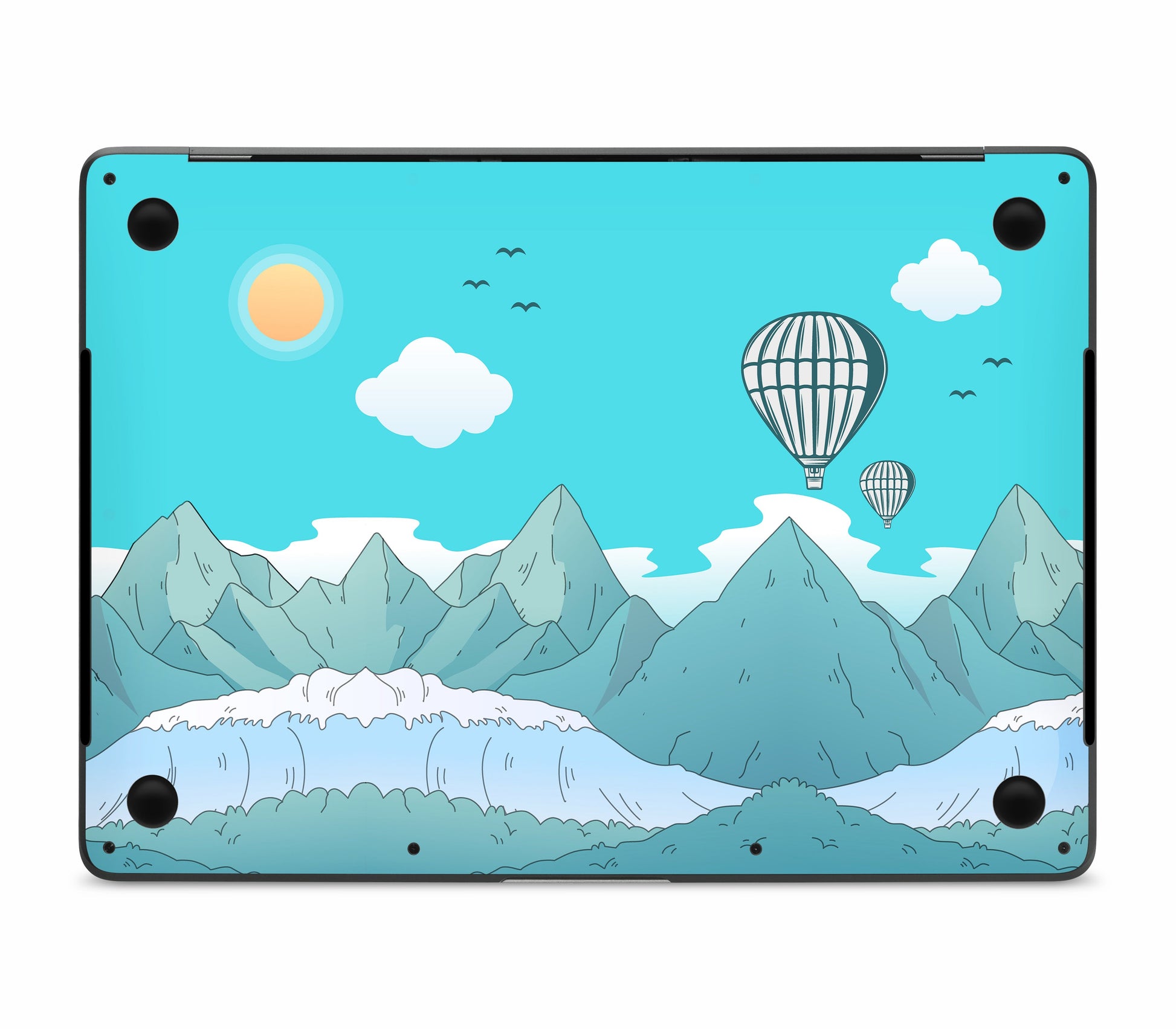 MacBook Pro 13" (2016-2019) Touch Bar skin, Altitude Error, bottom skin
