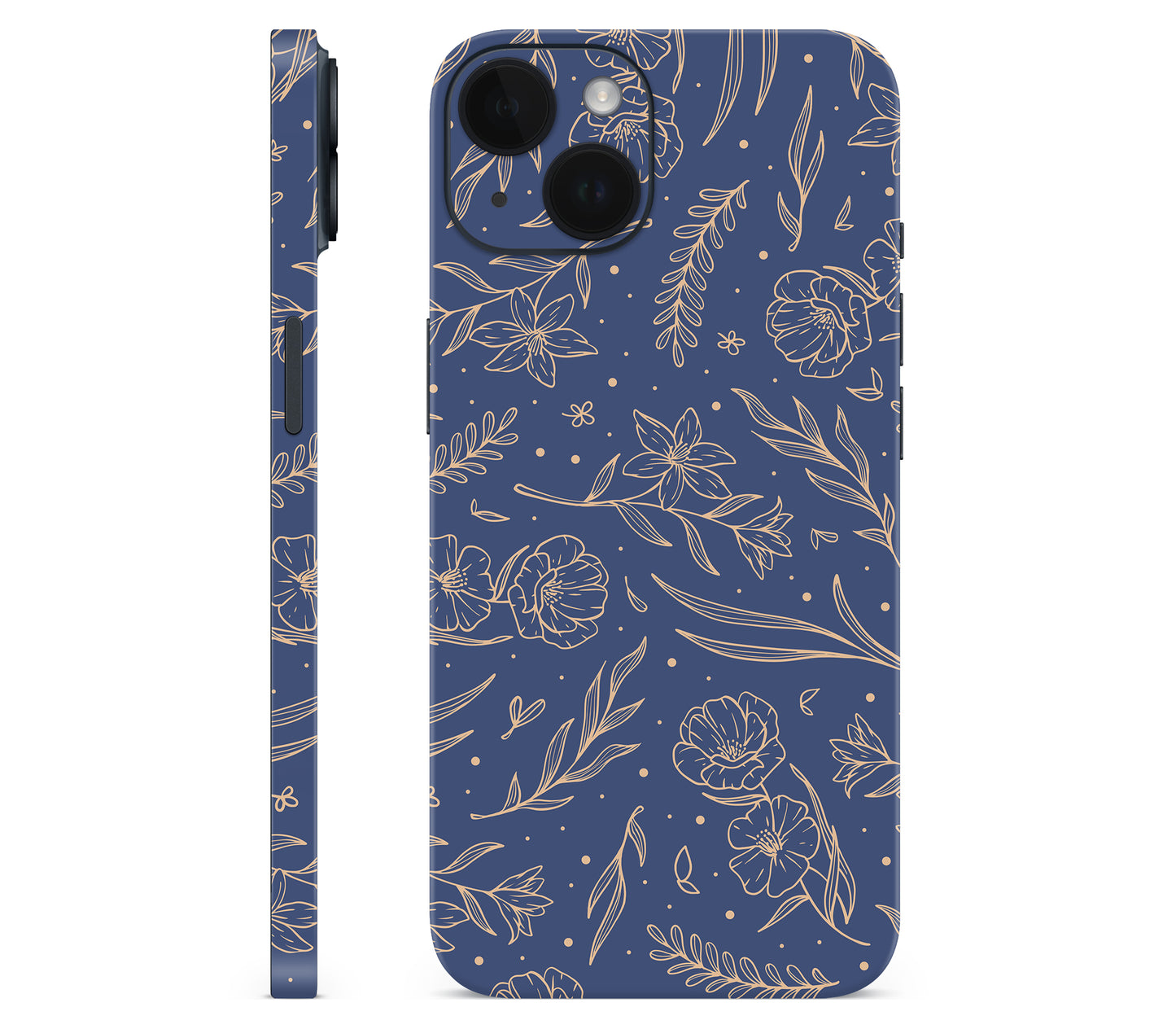 iPhone 14 skin, Twilight, full wrap without logo cutout