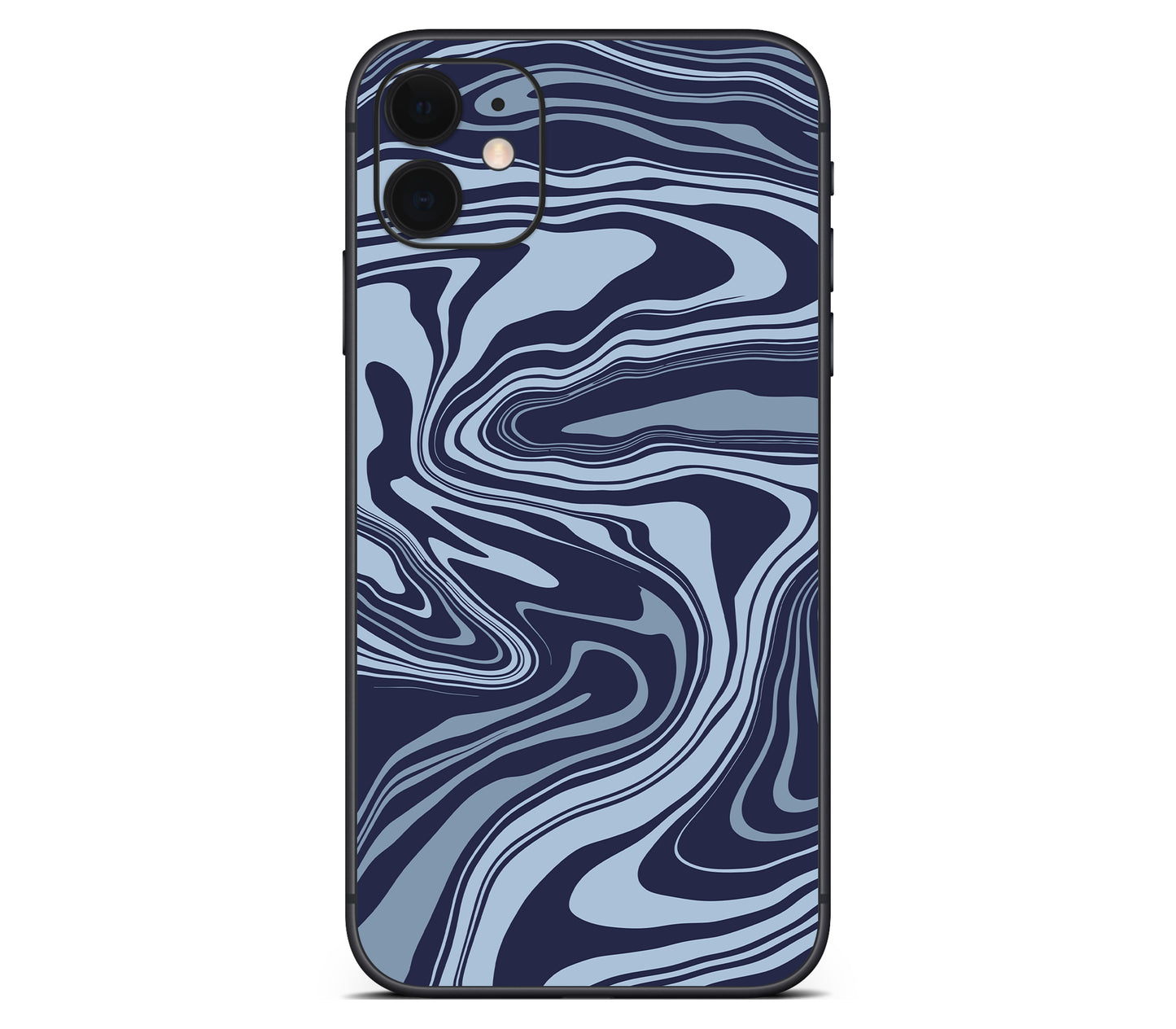 iPhone 11 skin, Vertigo (Blur), back skin without logo cutout