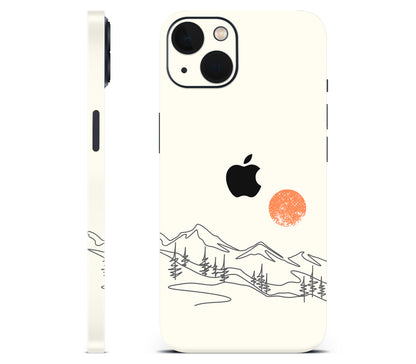 iPhone 13 skin, Offline, full wrap with logo cutout