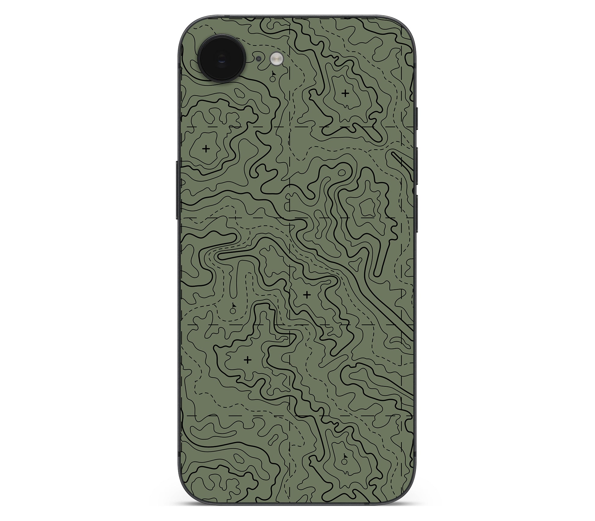 iPhone 17e skin, Lockdown (Deathline), back skin without logo cutout