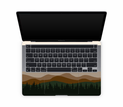 MacBook Pro 13" (2020, Intel) skin, Sierra Dusk, inside skin