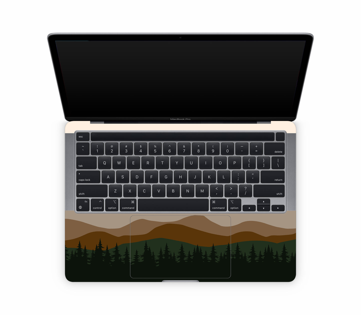 MacBook Pro 13" (2020, M1) skin, Sierra Dusk, inside skin