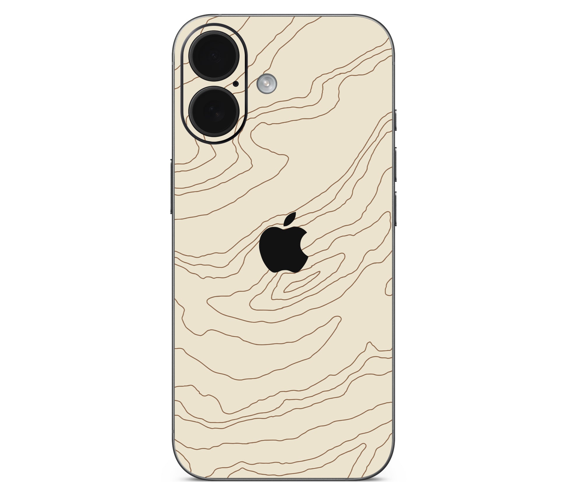 iPhone 17 skin, Dune, back skin with logo cutout