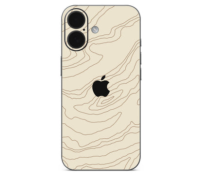 iPhone 17 skin, Dune, back skin with logo cutout
