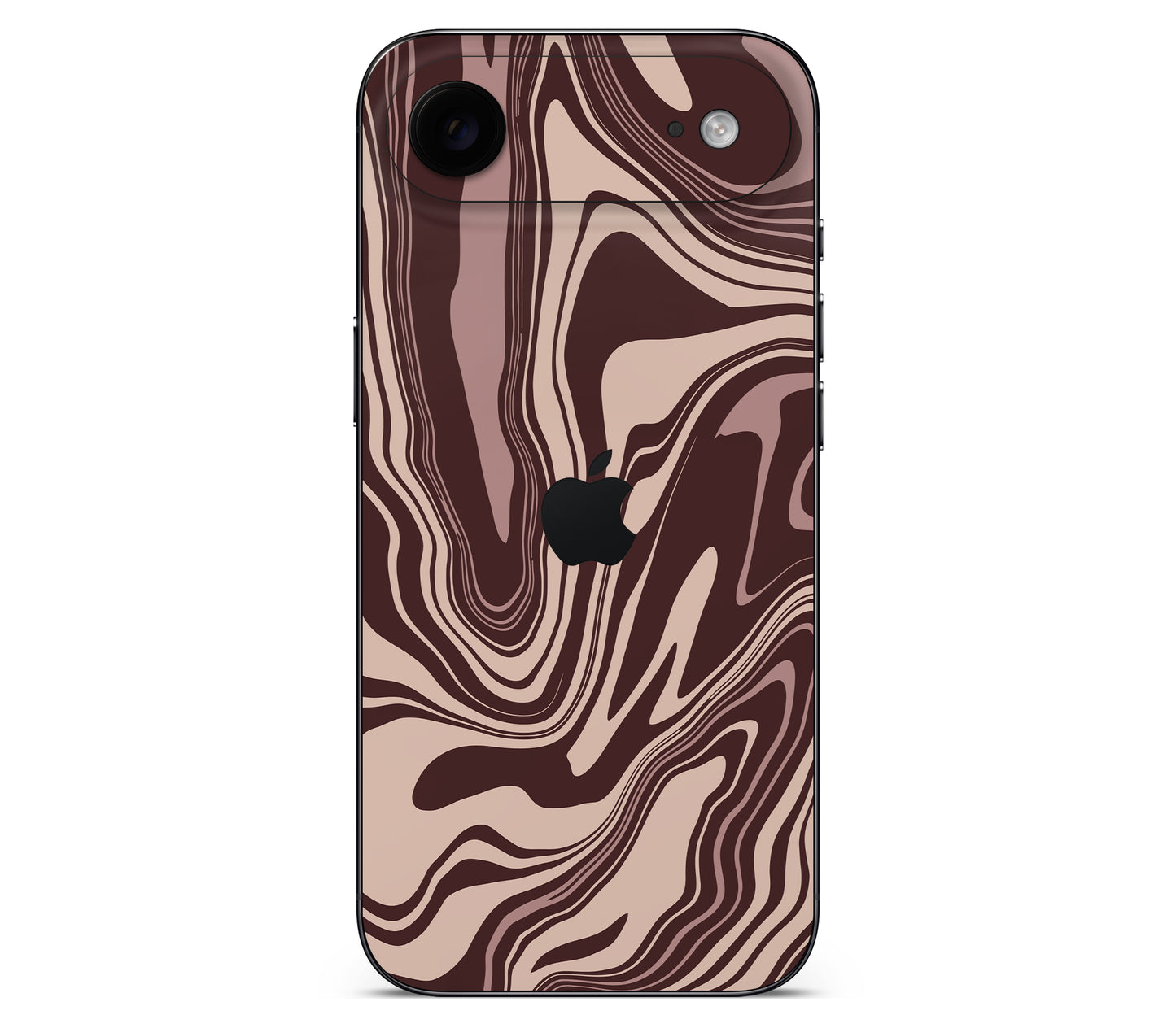iPhone Air skin, Vertigo (Fever), back skin with logo cutout