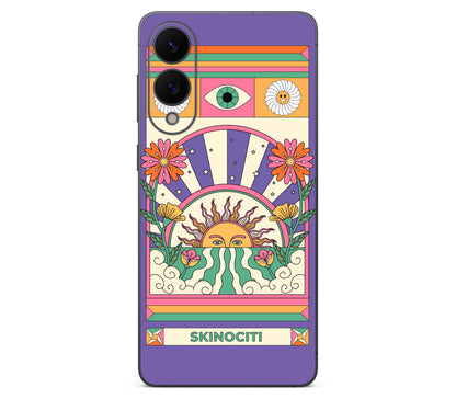 Galaxy S25 Edge skin, Acidic Glare, back skin