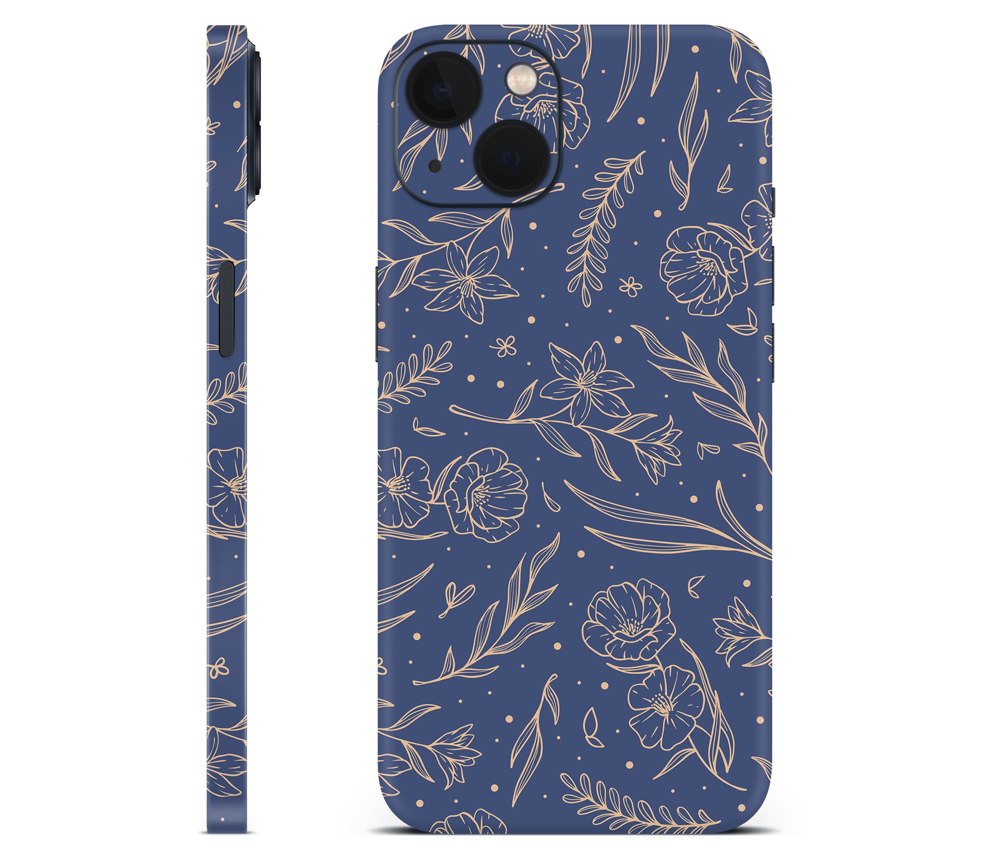 iPhone 13 Mini skin, Twilight, full wrap without logo cutout
