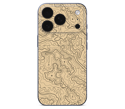 iPhone 18 Pro Max skin, Lockdown (Sandline), back skin without logo cutout