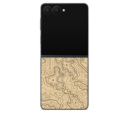 Galaxy Z Flip 7 skin, Lockdown (Sandline), full wrap skin
