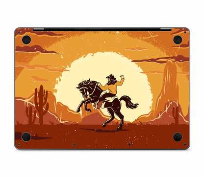 MacBook Pro 13" (2020, M1) skin, Cowboy, bottom skin