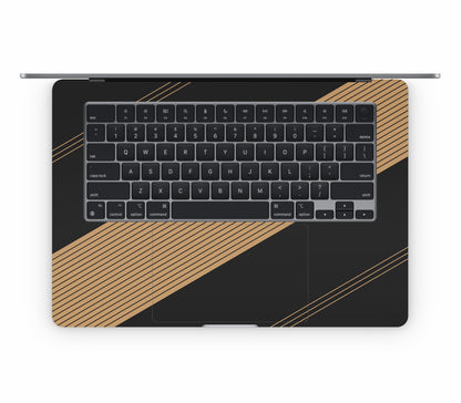 MacBook Air 15" (2024, M3) skin, Discipline, inside skin