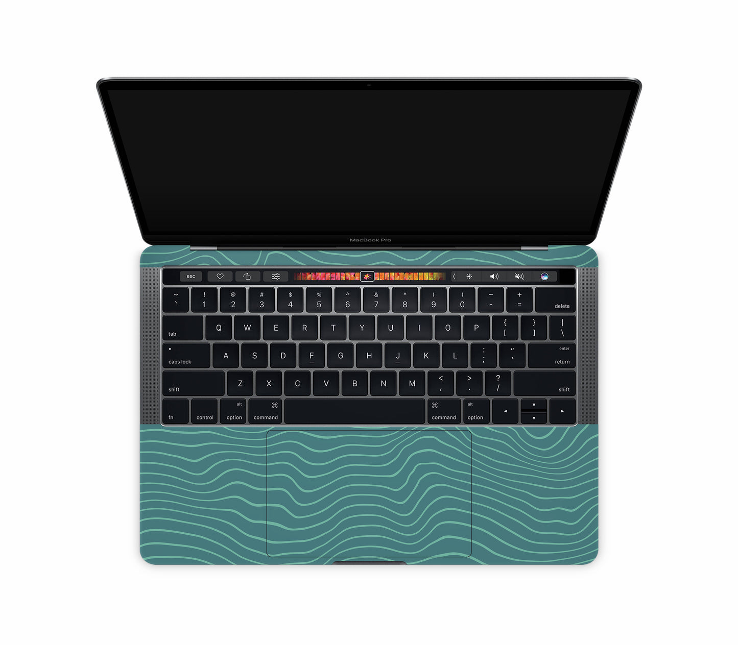 MacBook Pro 13" (2016 - 2017, Touch Bar) skin, Tide, inside skin