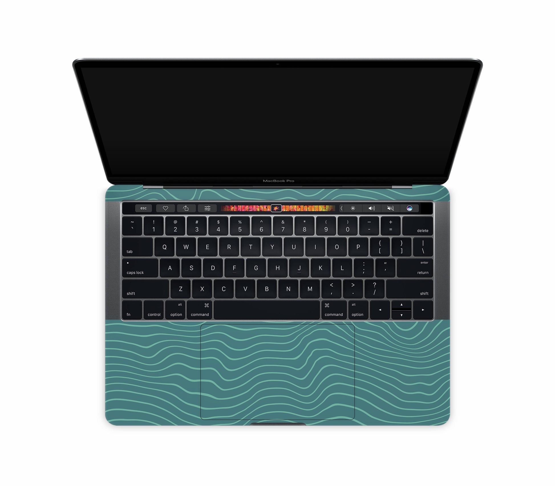 MacBook Pro 13" (2016 - 2017, Touch Bar) skin, Tide, inside skin