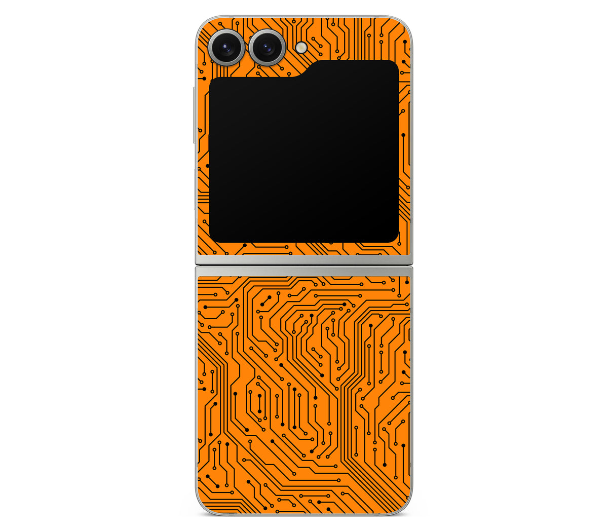 Galaxy Z Flip 6 skin, Pulse Grid, full wrap skin