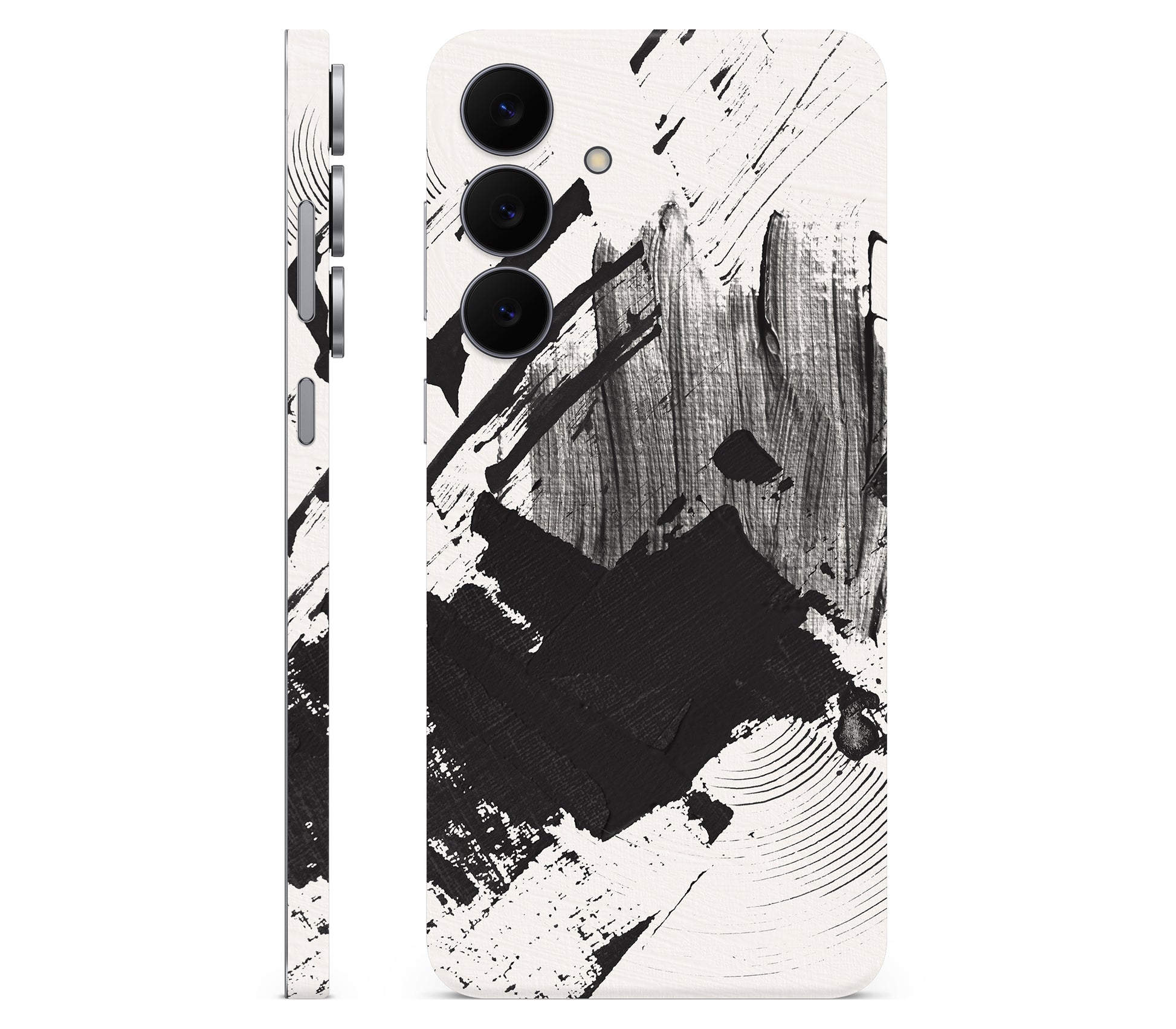 Galaxy S25 FE skin, Black Noir, full wrap skin