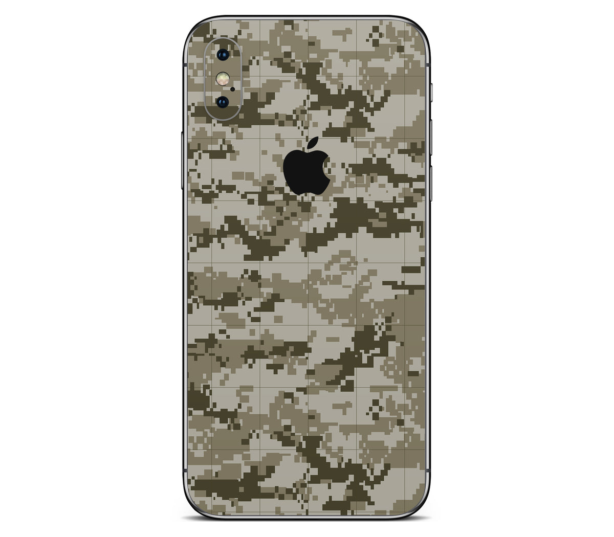 iPhone XS Max skin, Stealth Mode, back skin with logo cutout