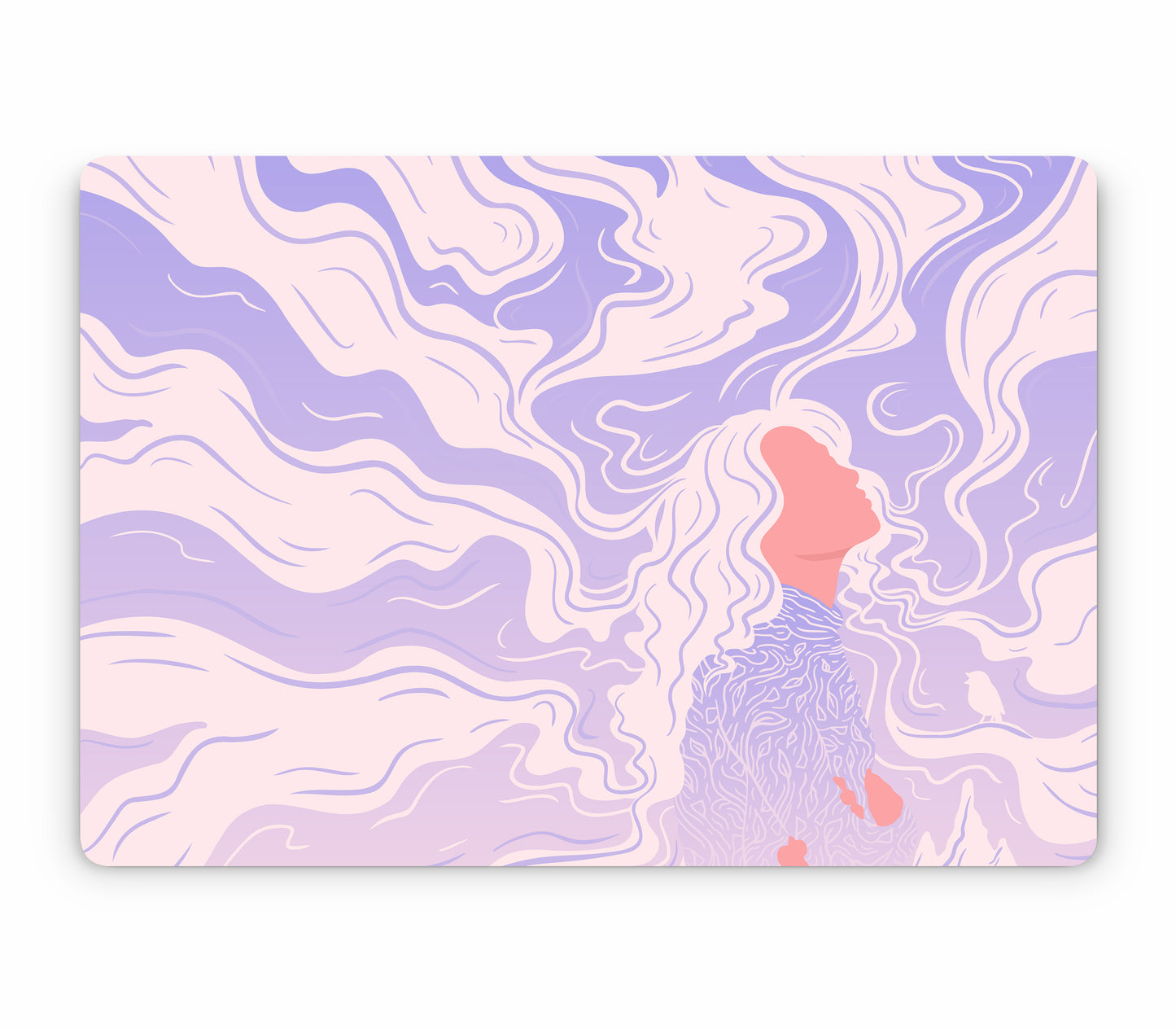MacBook Pro 16" (2022, M2) skin, Euphoria, top skin without logo cutout