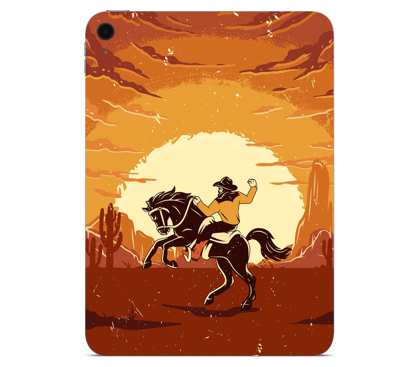 iPad 10.9" (2025, Gen 11) skin, Cowboy, back skin