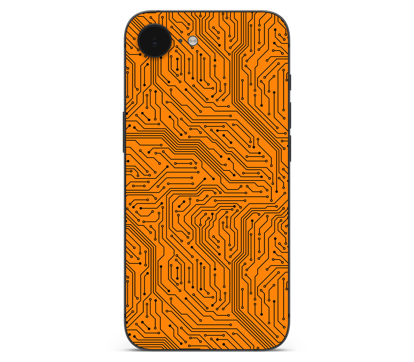 iPhone 17e skin, Pulse Grid, back skin without logo cutout