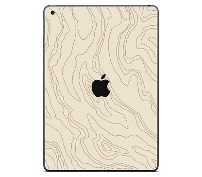 iPad 10.2" (2021, Gen 9) skin, Dune, back skin with logo cutout
