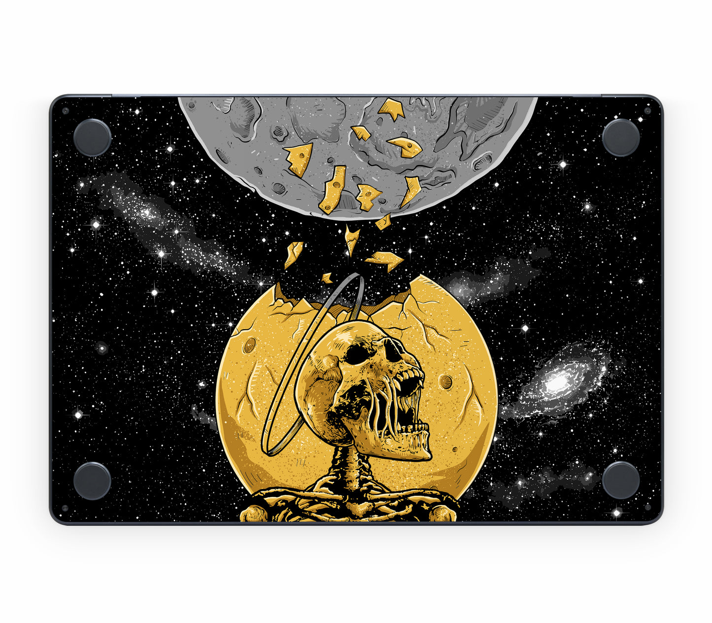 MacBook Air 15" (2026, M5) skin, Doomsday, bottom skin