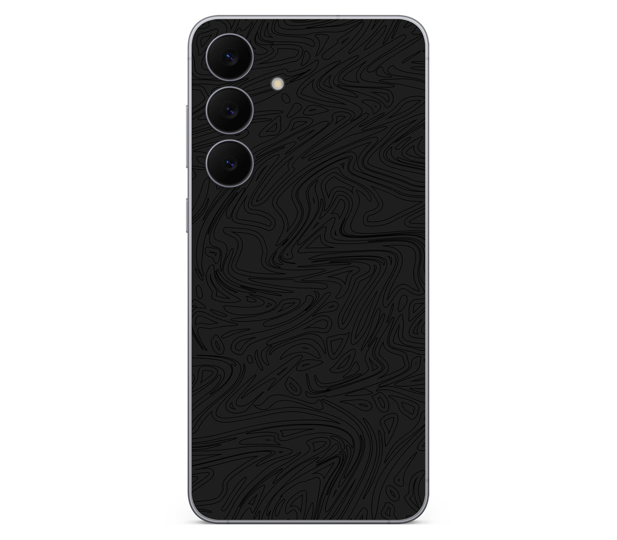 Galaxy S25 FE skin, Black Ice, back skin