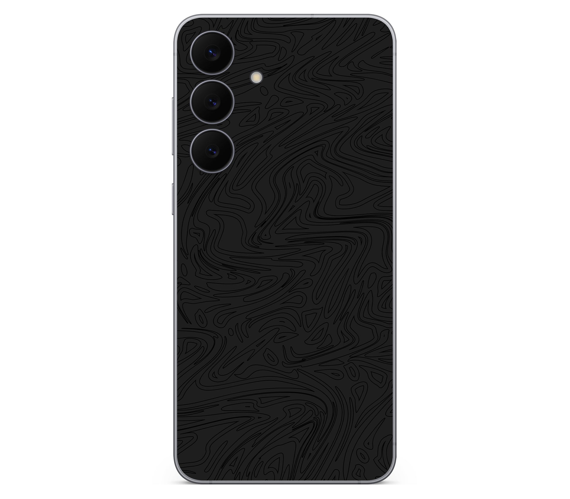 Galaxy S25 FE skin, Black Ice, back skin