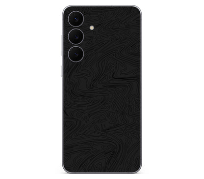 Galaxy S25 FE skin, Black Ice, back skin