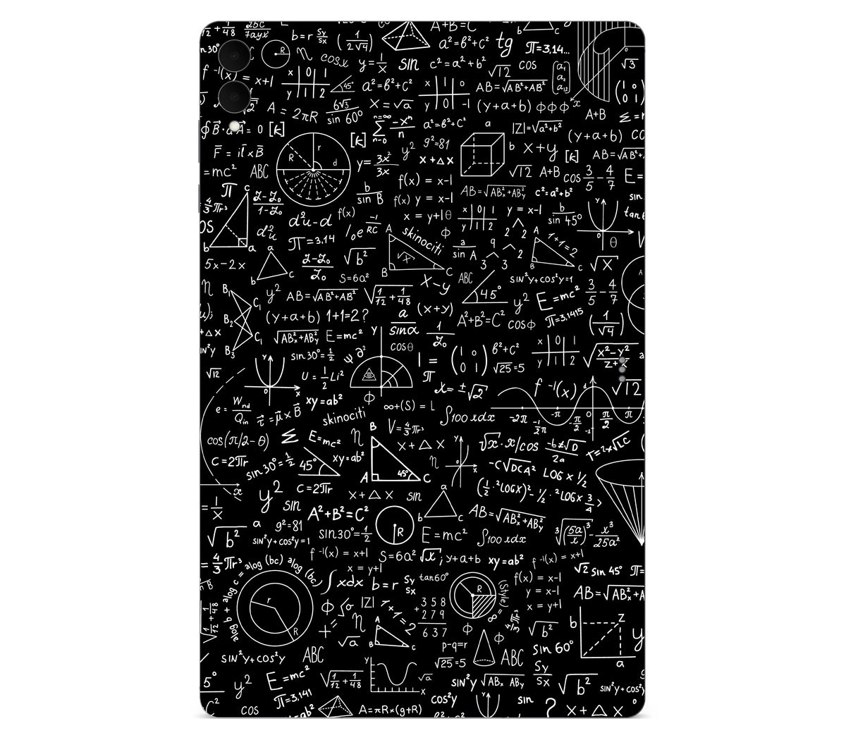 Galaxy Tab S11 Ultra skin, Math Madness, back skin