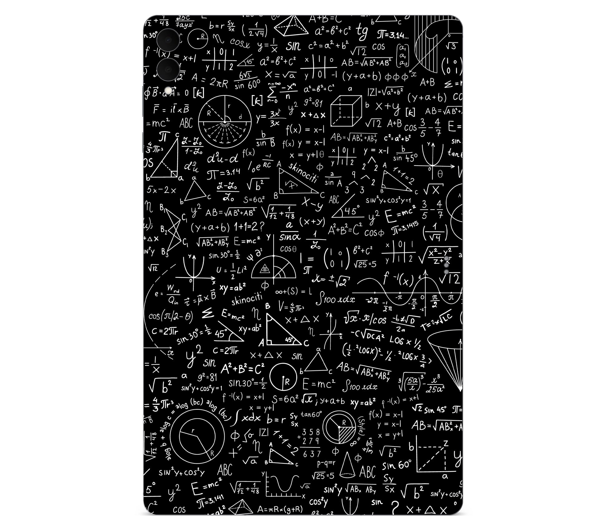 Galaxy Tab S11 Ultra skin, Math Madness, back skin
