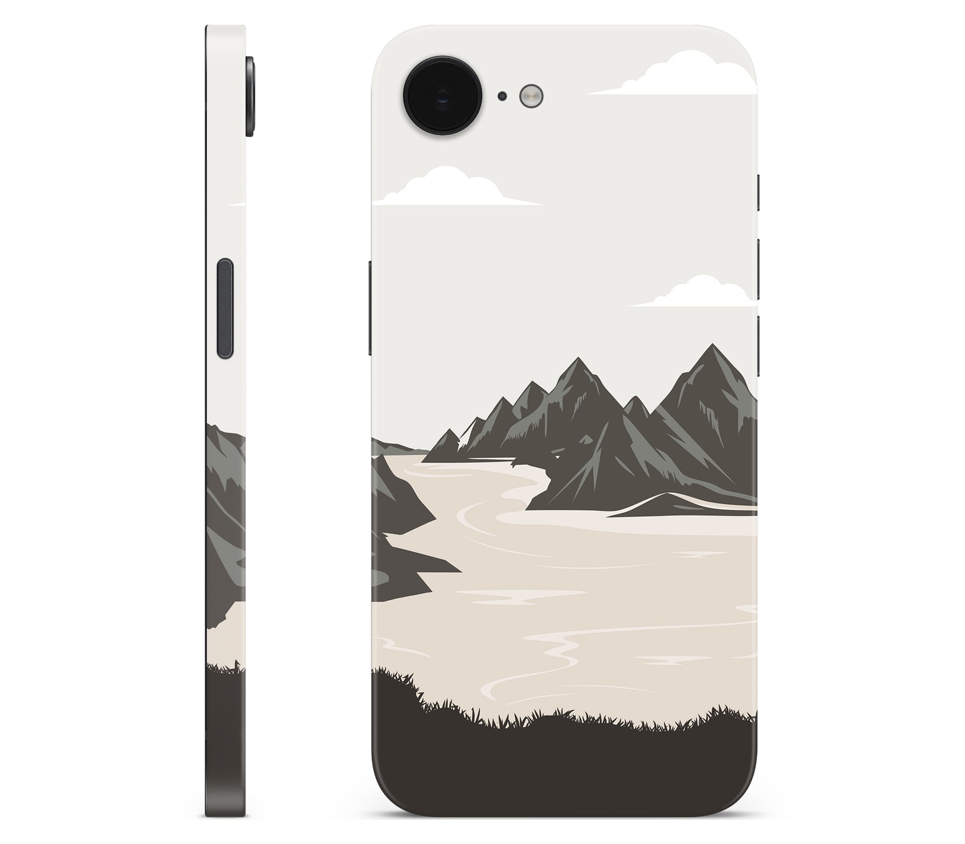 iPhone 17e skin, Dope Valley, full wrap without logo cutout